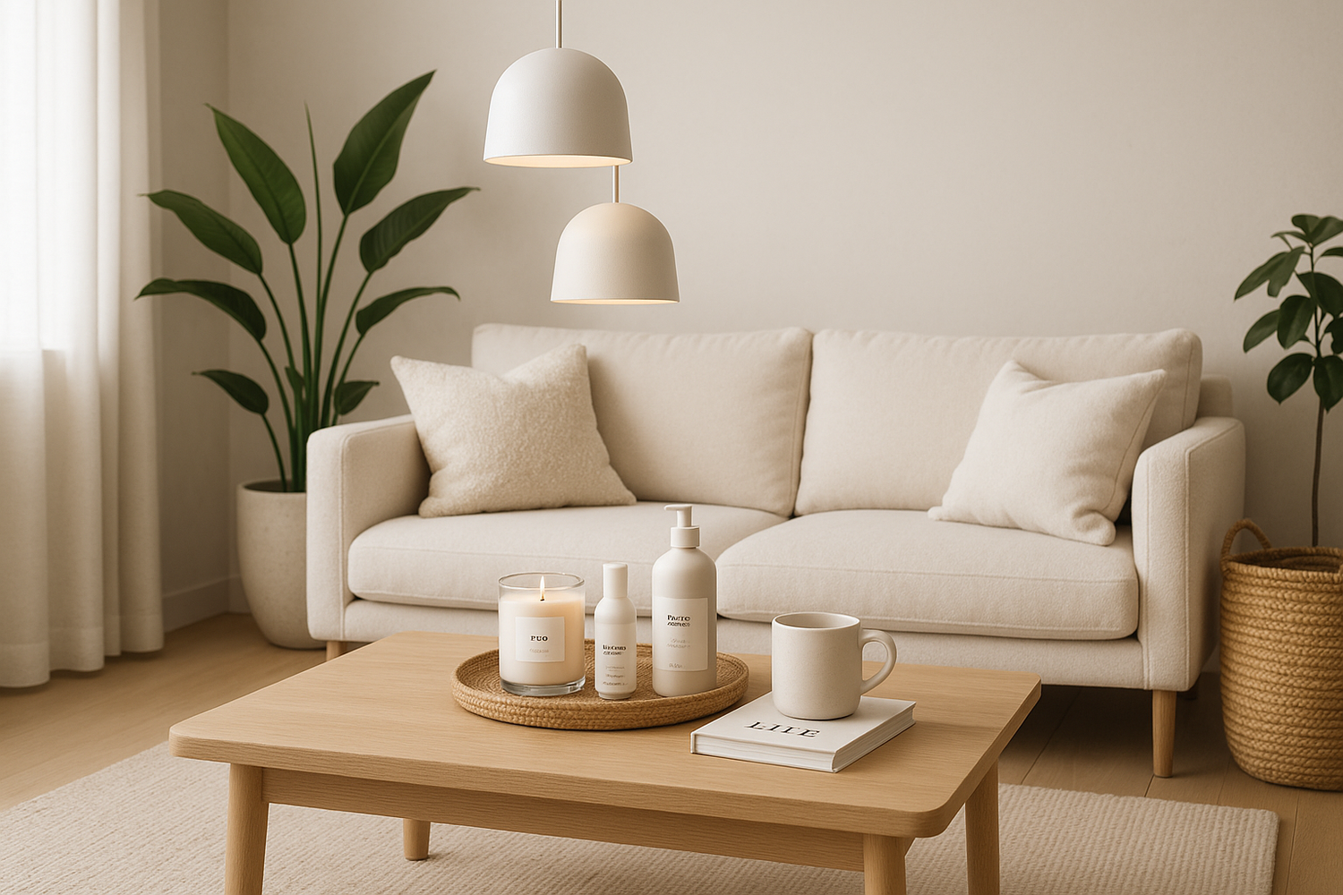 a clean, cozy, trendy lifestyle brand 